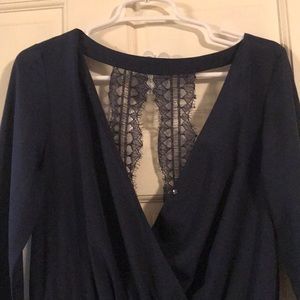 BCBGeneration Long Sleeve Romper